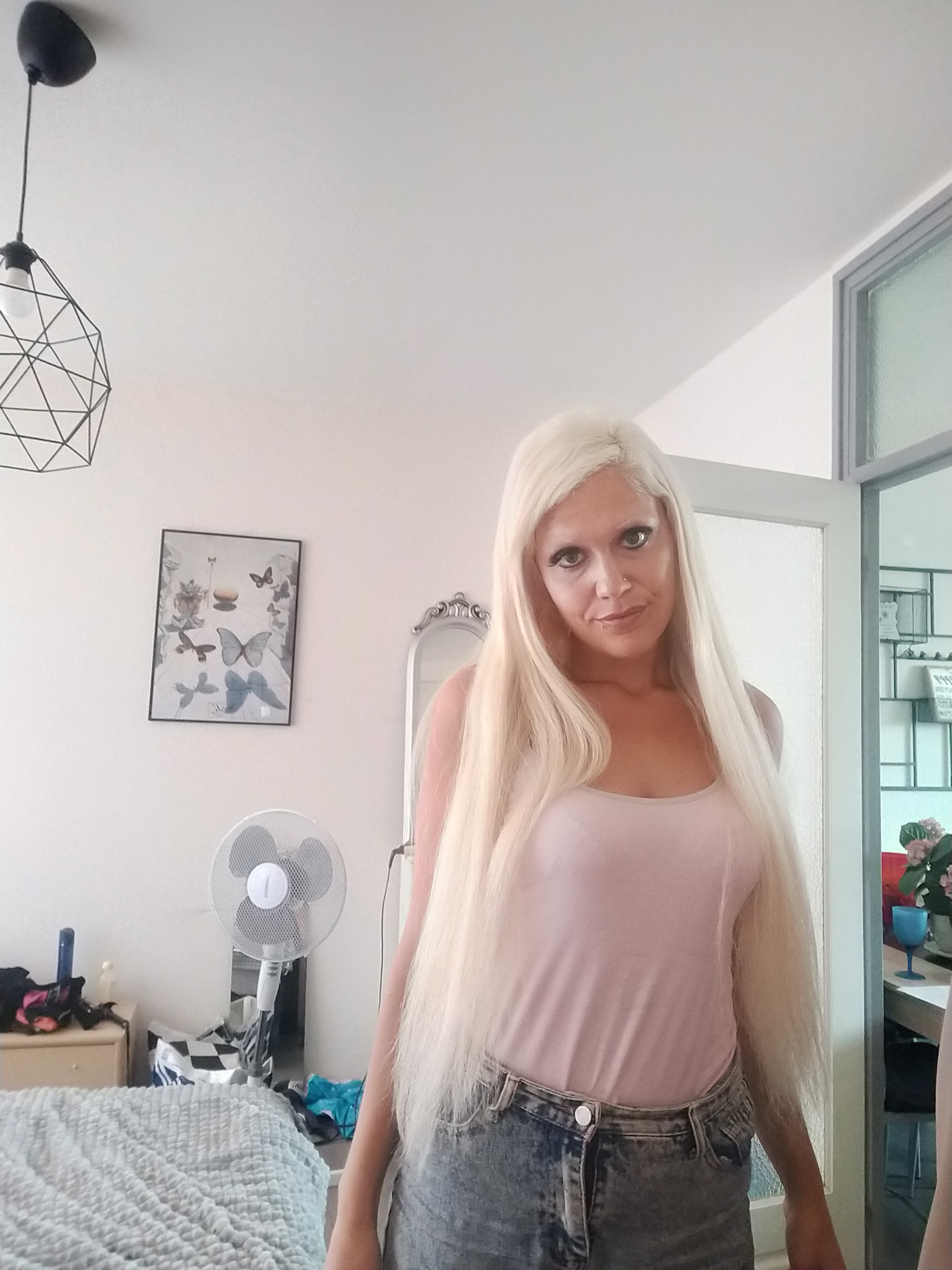 Geile Blonde Slanke Snoepje Candy Neuken Zonder Condoom